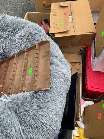 Household Items, Tools, and Display Shelf Lot