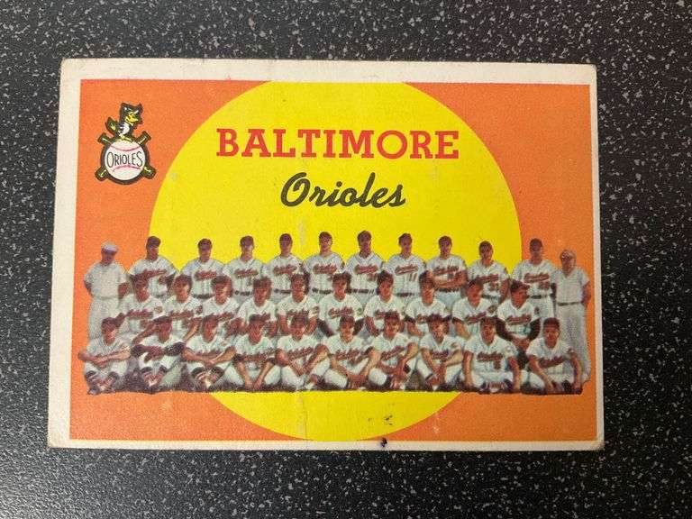 1959 Topps Baltimore Orioles Team Card #48