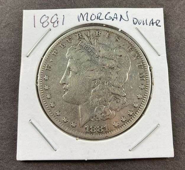 1881 Morgan dollar