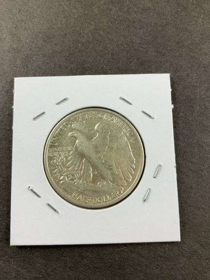 1939D walking liberty half dollar