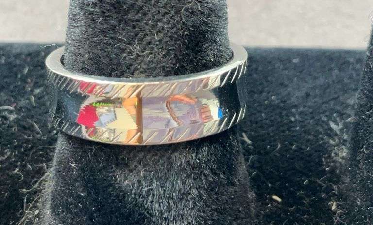 Stainless steel band size 6