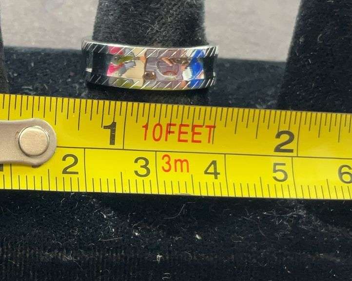 Stainless steel band size 6