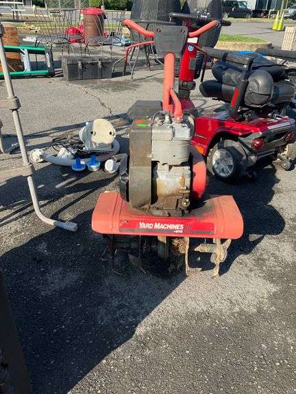 Yard Machines Front Tiller with 17-Inch Clearing Width