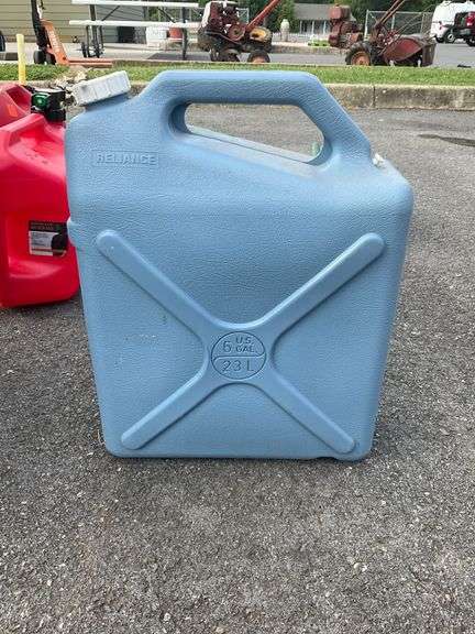 Reliance 6-Gallon (23L) Blue Plastic Water Container
