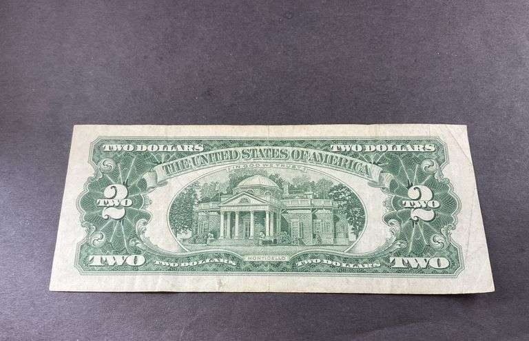 $2.00 Bill Red Seal Series 1963