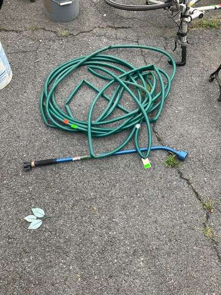 Garden Hose with Sprinkler Wand