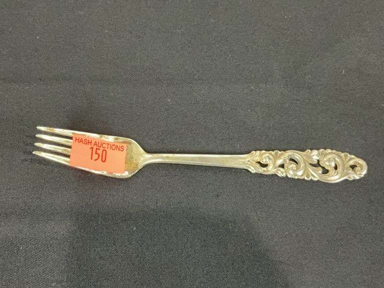 Mylus Norway 830S silver fork 38.6grams