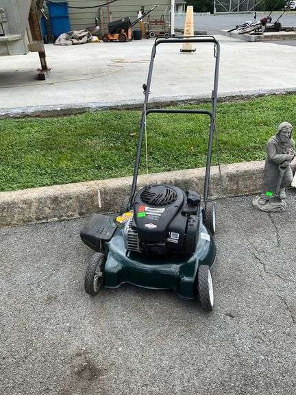 Bolens Lawn Mower with 20-Inch Cutting Width and Briggs & Stratton 125cc Engine