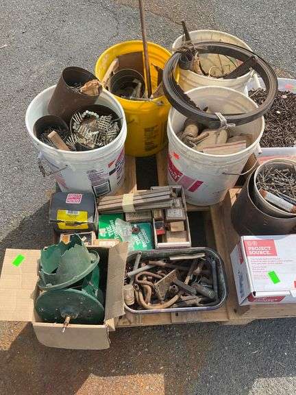 Pallet Lot of Hardware and Tools