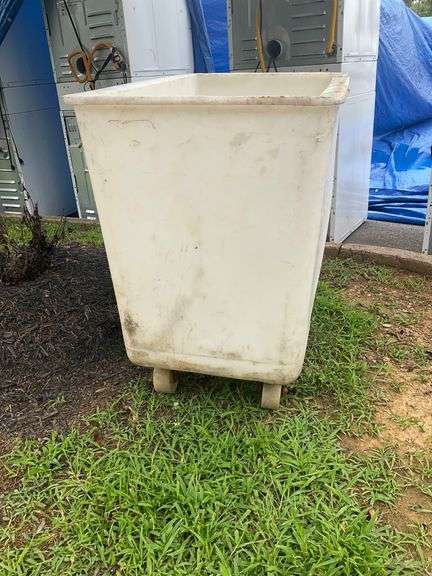Durable Plastic Mobile Cart by Koch, 38”L x 24”W