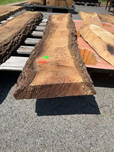 Live Edge Wood Slab, 10”Wx56”Lx2” Thickness
