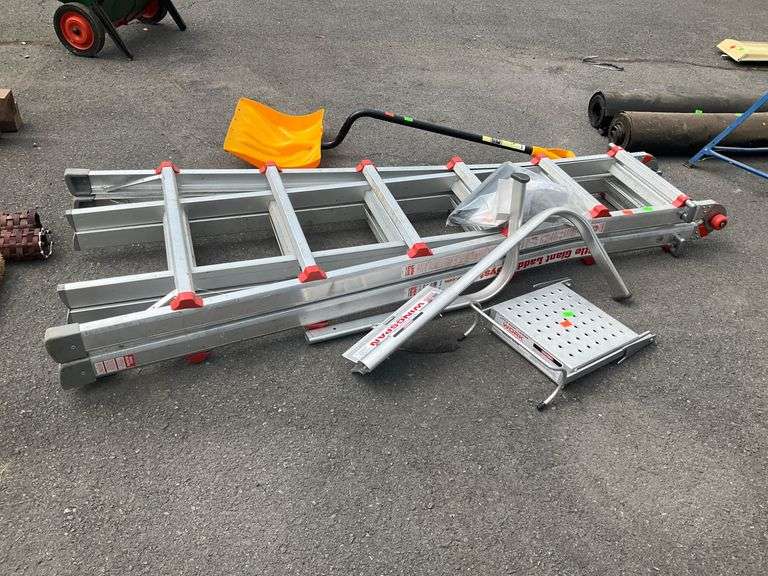 Little Giant Adjustable Multi-Position Ladder System with Accessories