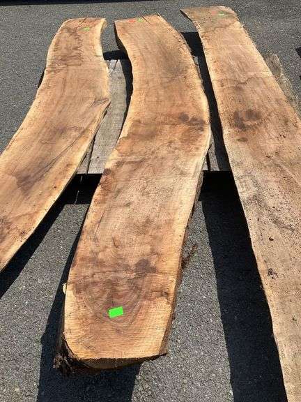 Lumber Slab, 80”L, Ranging from 10”W to 12”W, 2” Thickness