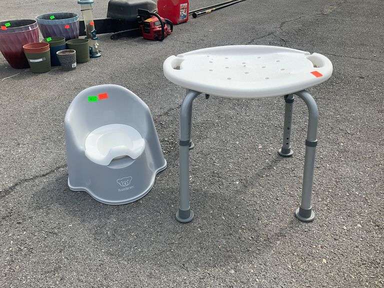 Babybjorn Potty Trainer and Adjustable Medical Shower Seat