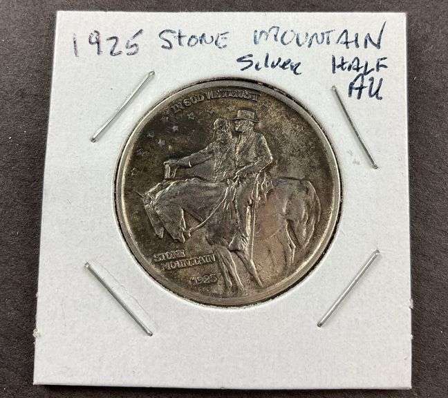 1925 Stone Mountain silver half dollar
