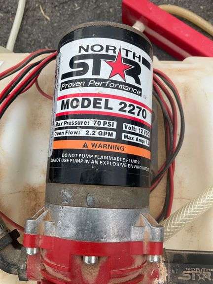 NorthStar Model 2270 14-Gallon Tank Sprayer with 12V Pump