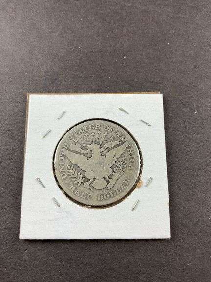 1907 barber half dollar
