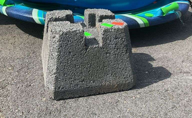 Concrete Post Holder, 3.5×3.5 Inches