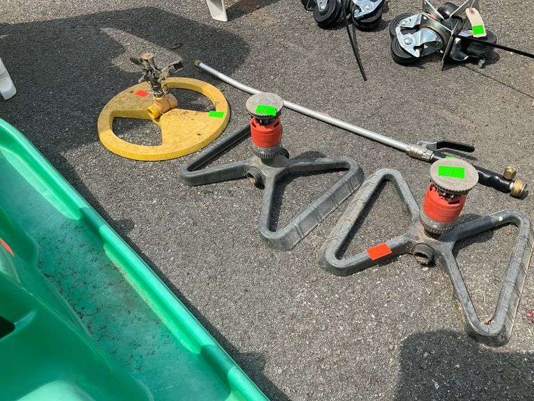 Pressure Washer Wand and Three Yard Sprinklers