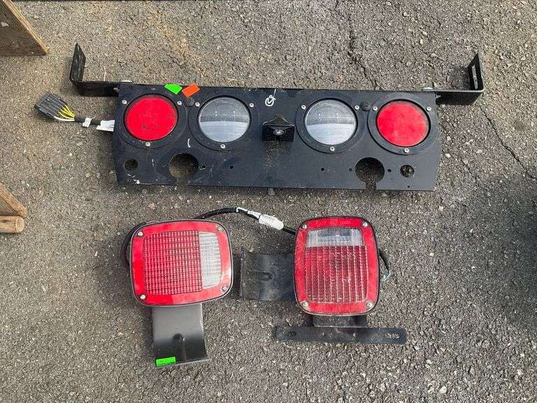 Vehicle Rear Light Assembly with Wiring Harness