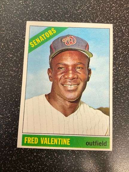 1966 Topps Fred Valentine Baseball Card #351