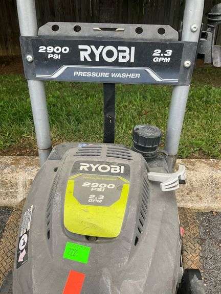 Ryobi 2900 PSI 2.3 GPM Gas Pressure Washer – For Parts, Sells As-Is