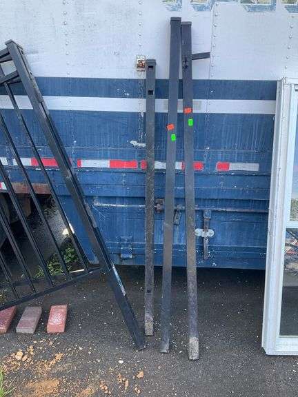 Black Aluminum Fencing/Gate, 73”L
