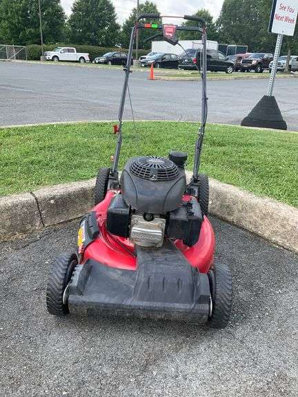 Troy-Bilt Walk-Behind Lawn Mower With 21” Cutting Width