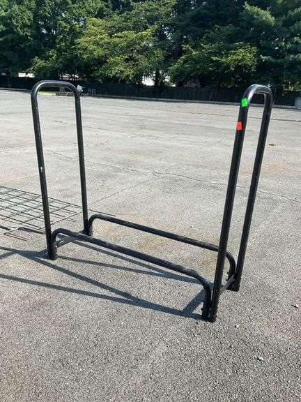 Metal Log Holder, 46”Wx45”H