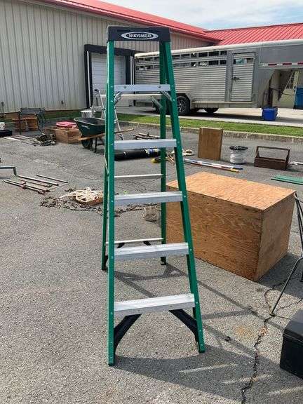 Werner 6-Foot Fiberglass Ladder
