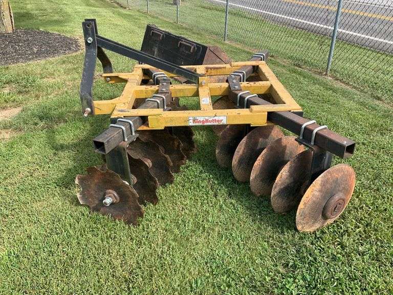 King Kutter 18-20-CBFY Box Frame Disc Harrow with 18-inch Blades