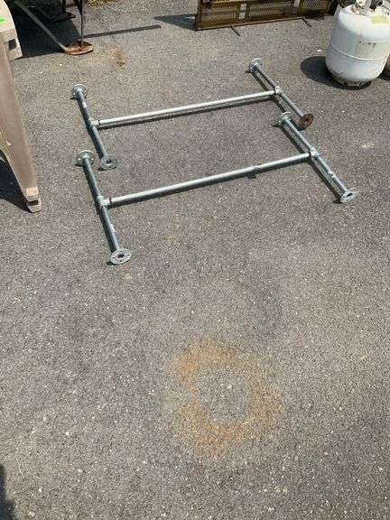 Two Mountable Metal Frames, 38″L x 21″H