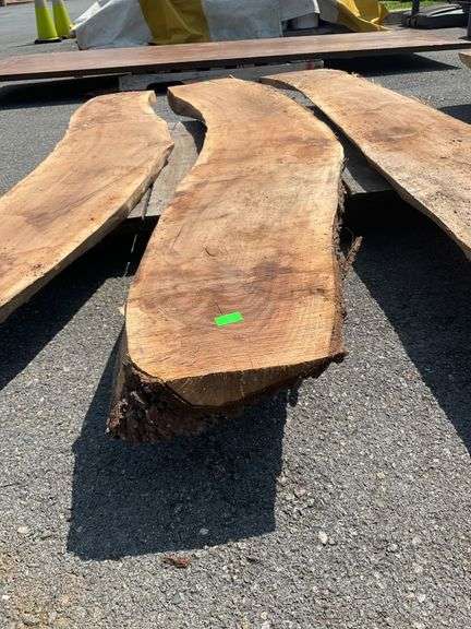 Lumber Slab, 80”L, Ranging from 10”W to 12”W, 2” Thickness