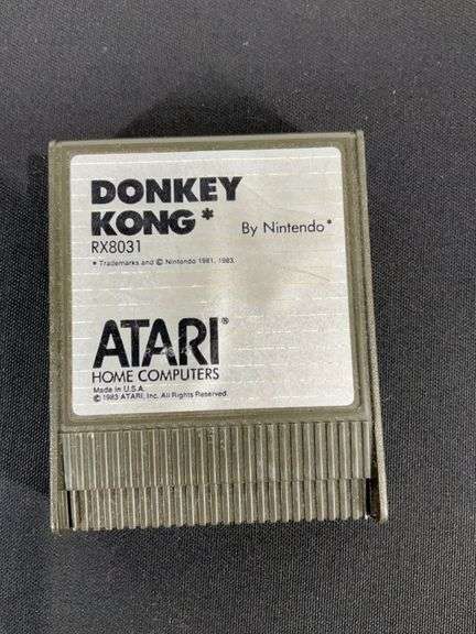 Atari home computers donkey Kong RX8031 by Nintendo game , 1983