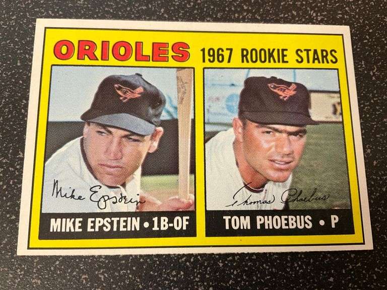 1967 Topps Orioles Rookie Stars Baseball Card #204