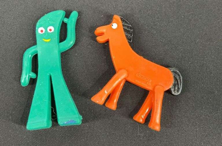 Gumby and Pokey figurines , Jesco, Prema Toy Co