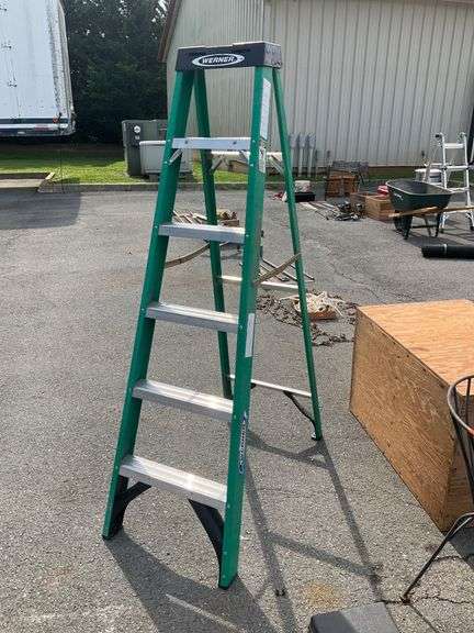 Werner 6-Foot Fiberglass Ladder