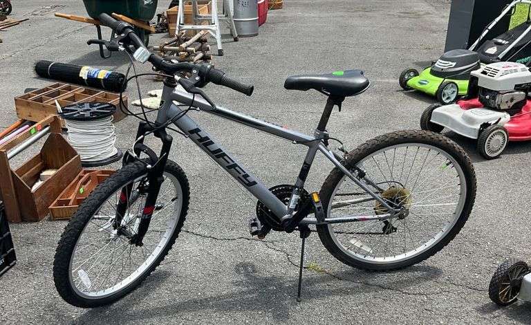Huffy Rock Creek 24-Inch Mountain Bike With Dual Suspension