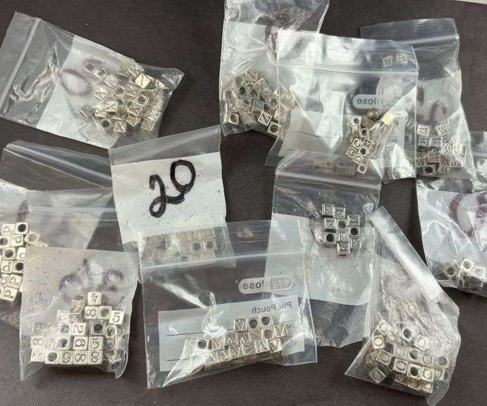 Bag Of Alphabet Bracelet Beads For Bracelet Making