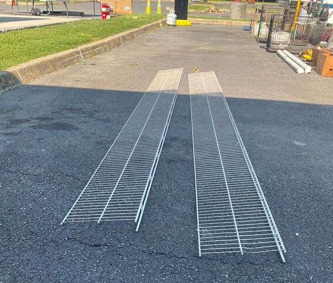 Pair of Wire Closet Racks, 11.5’L