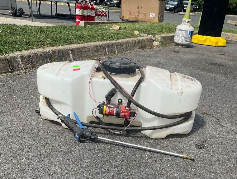 Fimco 15-Gallon LG-15-EC-SP Tank Sprayer with High-Flo Pump