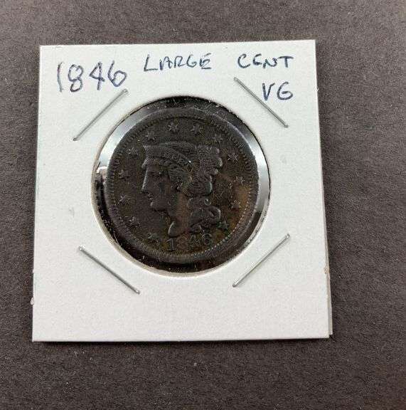 1846 large cent