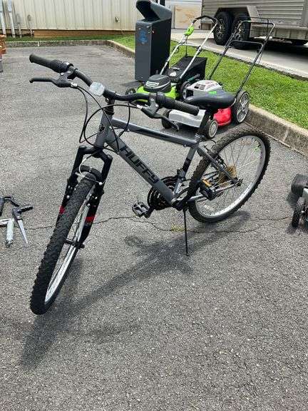Huffy Rock Creek 24-Inch Mountain Bike With Dual Suspension