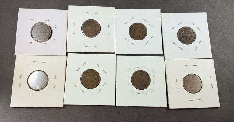 Indian head pennies 1901-1908