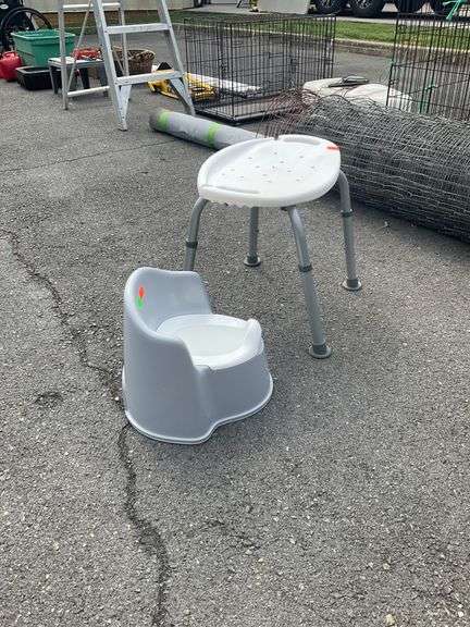 Babybjorn Potty Trainer and Adjustable Medical Shower Seat