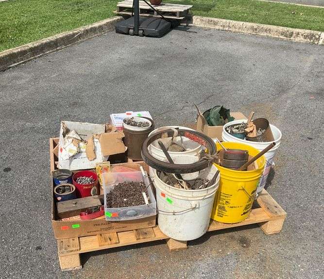 Pallet Lot of Hardware and Tools