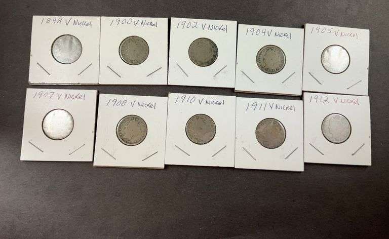 10 V nickels