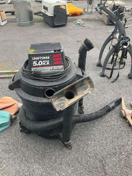 Sears Craftsman 16-Gallon Wet/Dry Vacuum, 5.0 Peak HP