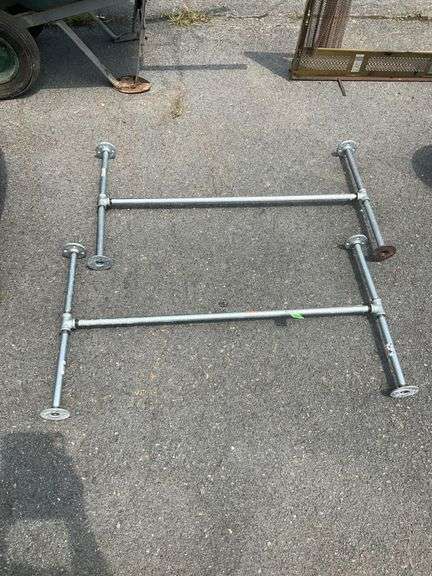Two Mountable Metal Frames, 38″L x 21″H