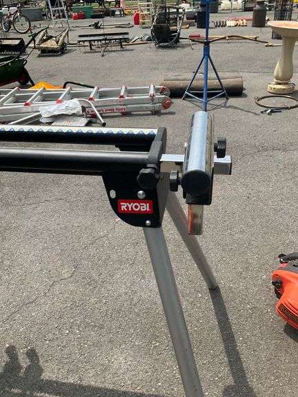 Ryobi Adjustable Miter Saw Stand with Steel Construction